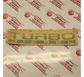 EMBLEMA SIGLA MODELLO TURBO...