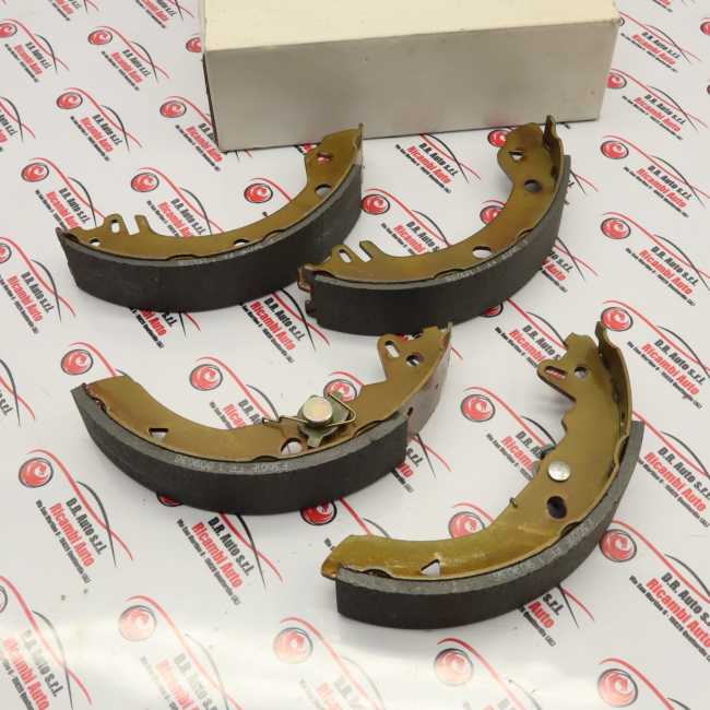 Kit Completo De Zapatas De Freno Traseras (con ABS) Para Fiat Panda, Ford Ka - ATE, Referencia FC180119