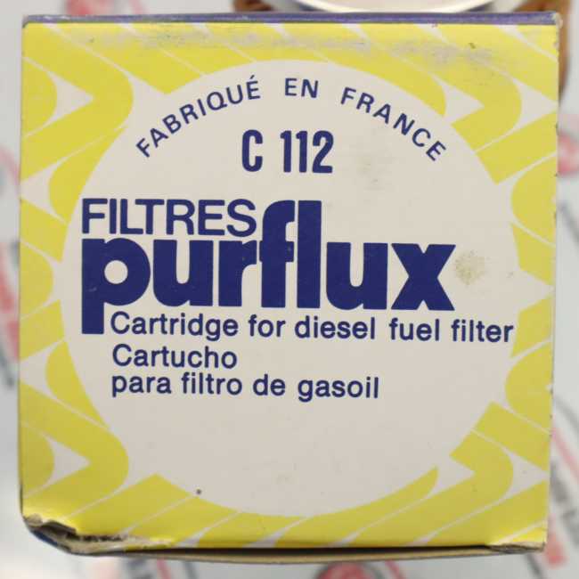 FILTRO CARBURANTE CITROEN-PEUGEOT-RENAULT COD. C112 NUOVO PURFLUX