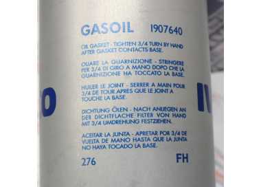 FILTRO CARBURANTE PER IVECO EUROTECH-EUROSTAR COD. 1907640 NUOVO ORIGINALE