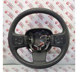 VOLANTE IN PELLE NERA CON...