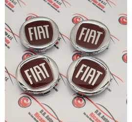 KIT 4 COPRIMOZZO ROSSI FIAT...