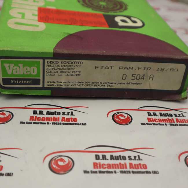 Disco Frizione VALEO 803802 - Diametro 225mm, 20 Denti, Per Sostituzione, Comfort E Durata